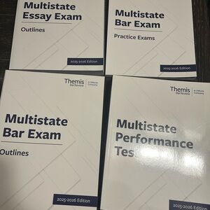 Themis Bar Review Exam Books Set